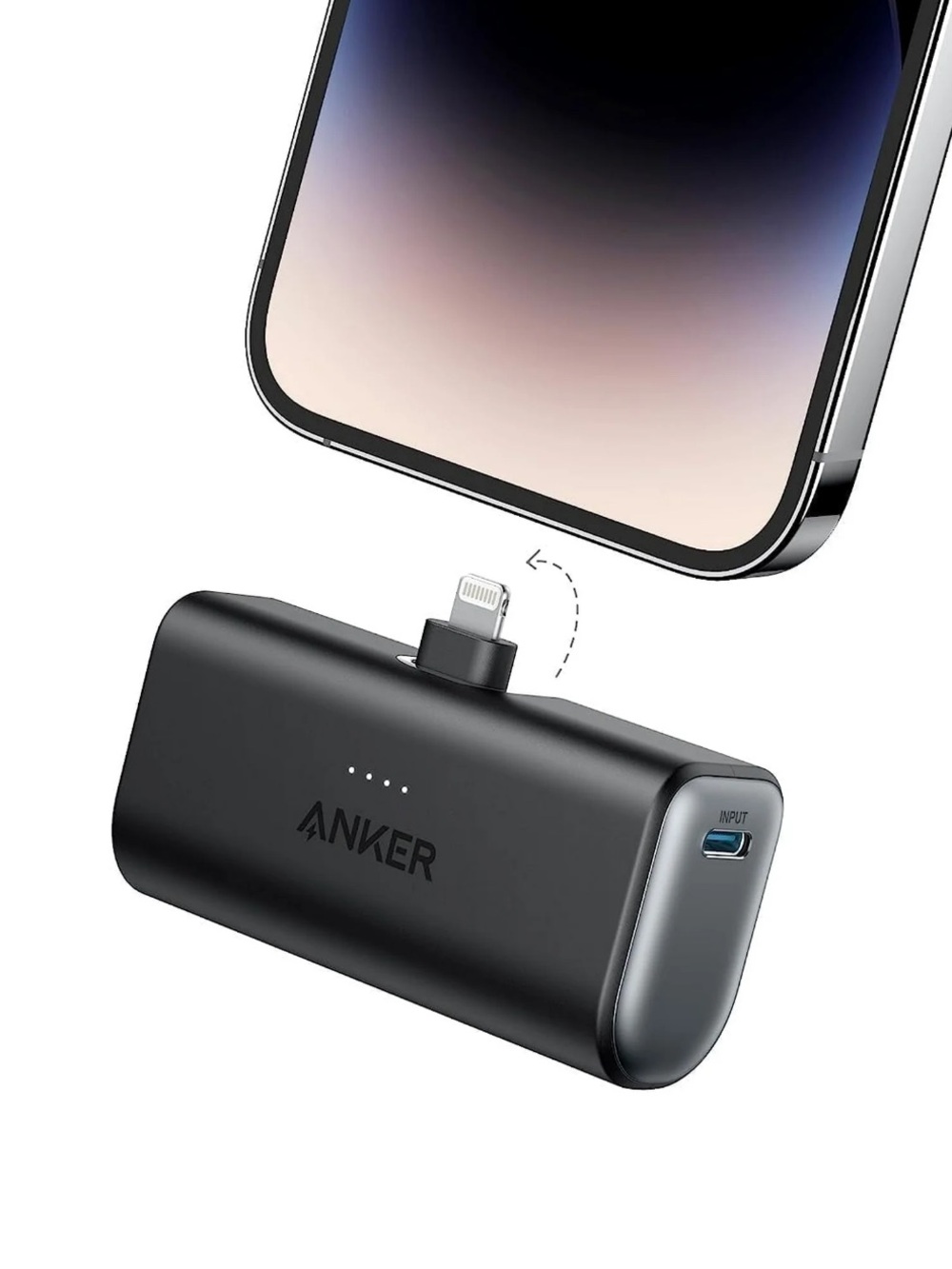 Anker Portable Charger with Built-in Lightning Connector NWT